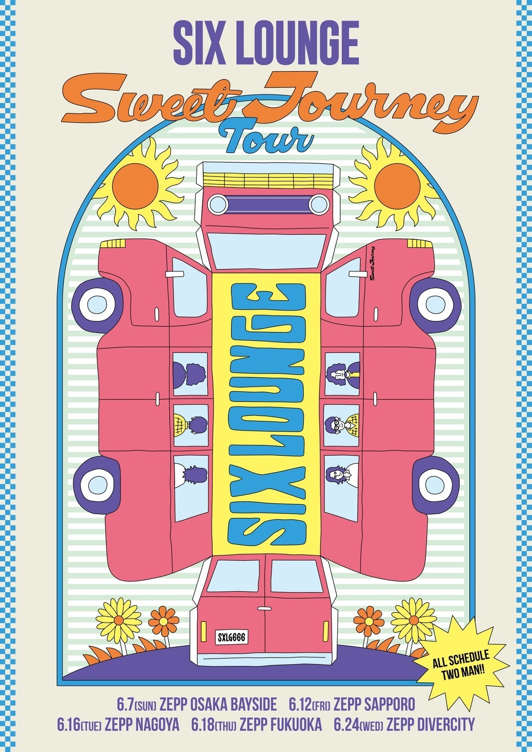 SIX LOUNGE Sweet Journey Tour 名古屋公演 | SIX LOUNGE official site